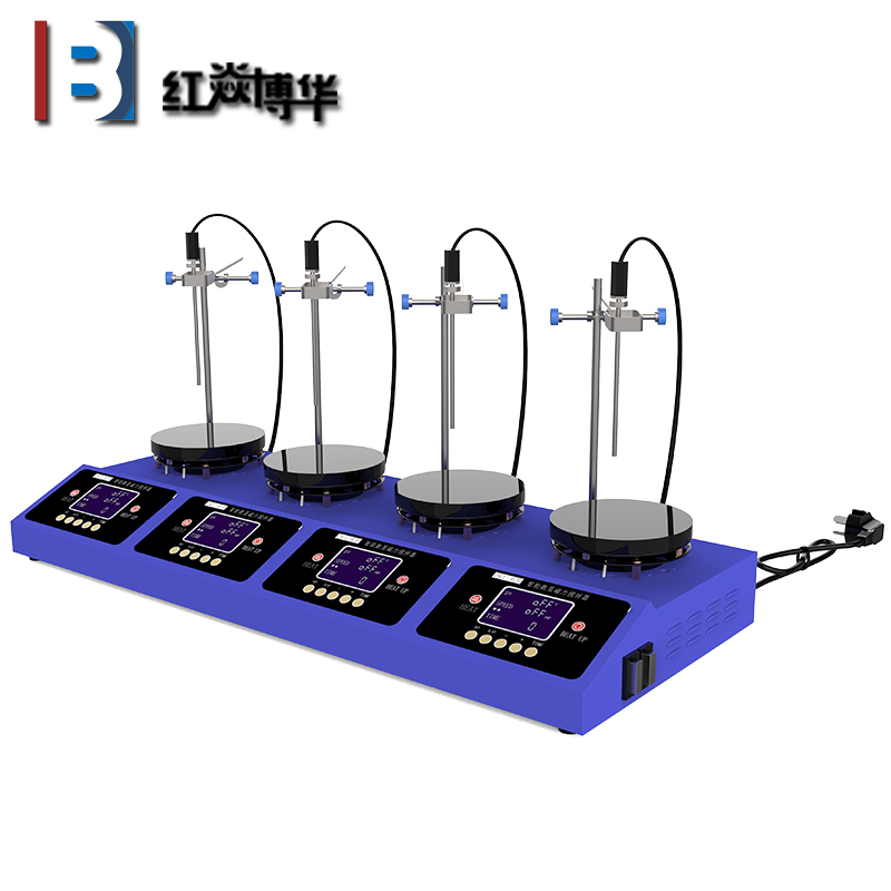 4工位 ZNCL-BS*140MM特氟龍磁力攪拌器加熱板