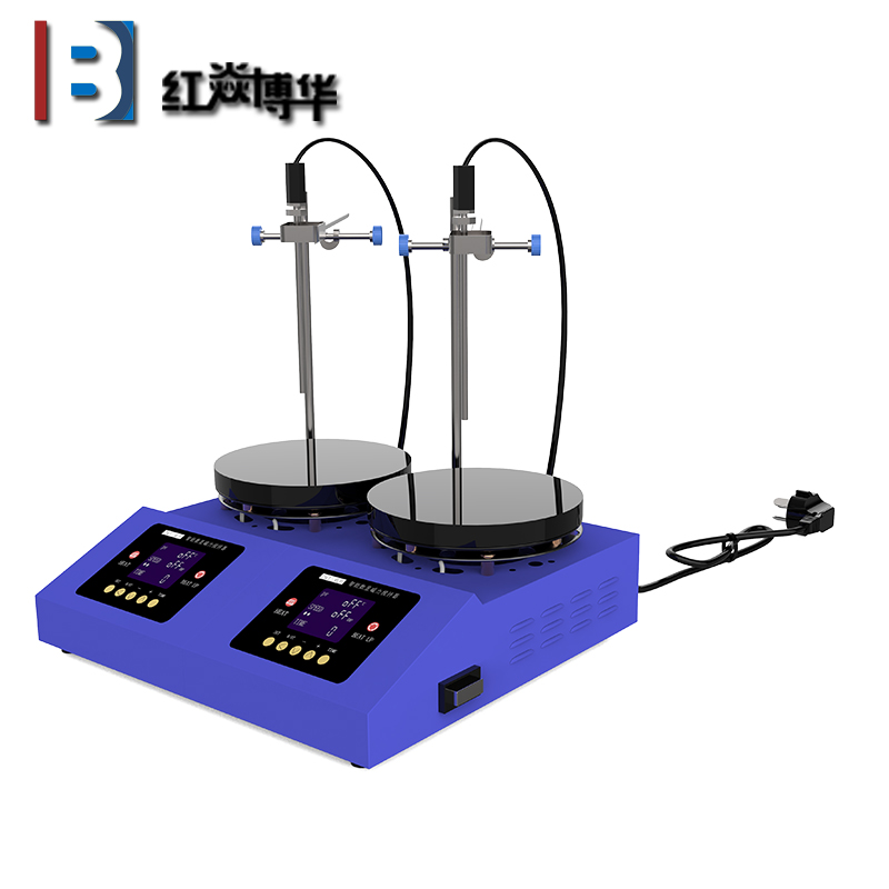 2工位 ZNCL-BS*180MM特氟龍磁力攪拌器加熱板