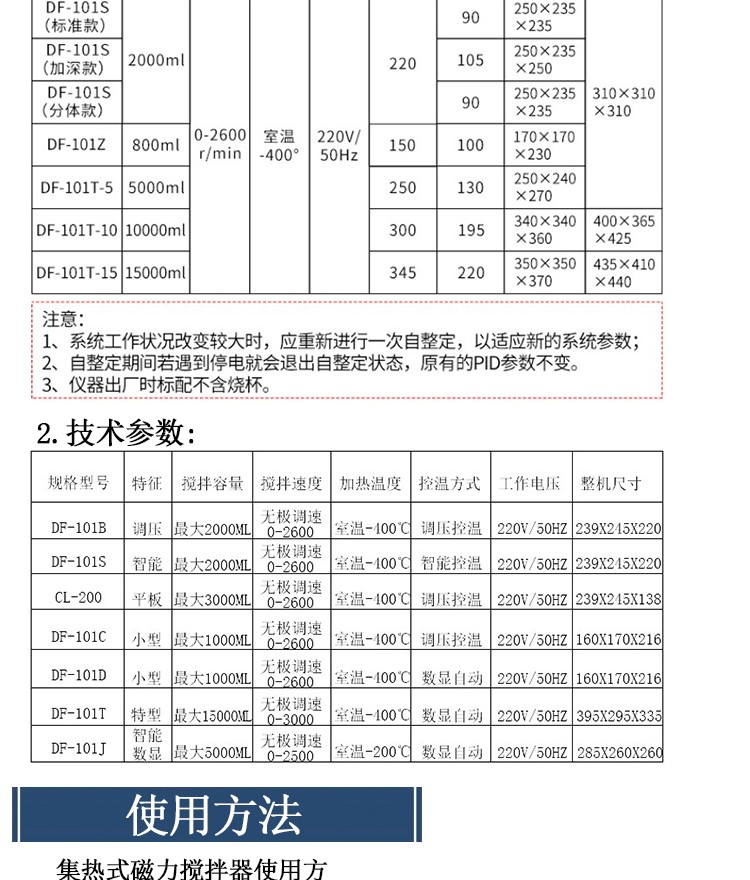 DF-101Z迷你型集熱式磁力攪拌器(圖6)