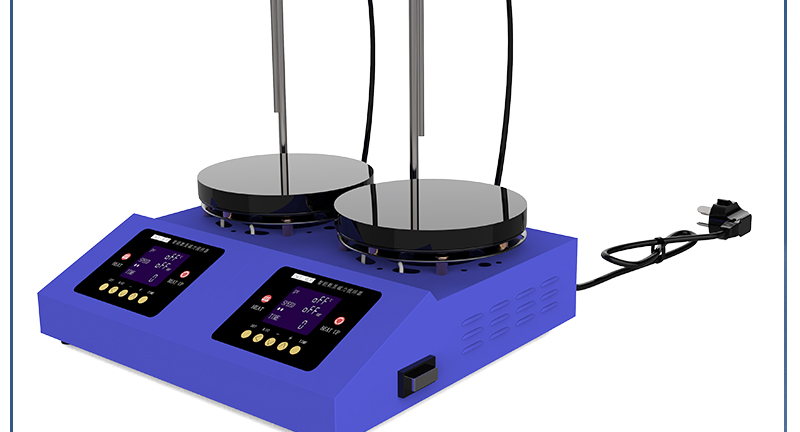 4工位 ZNCL-BS*140MM特氟龍磁力攪拌器加熱板(圖22)